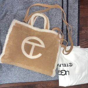 Ugg Telfar Medium Shopper Chestnut